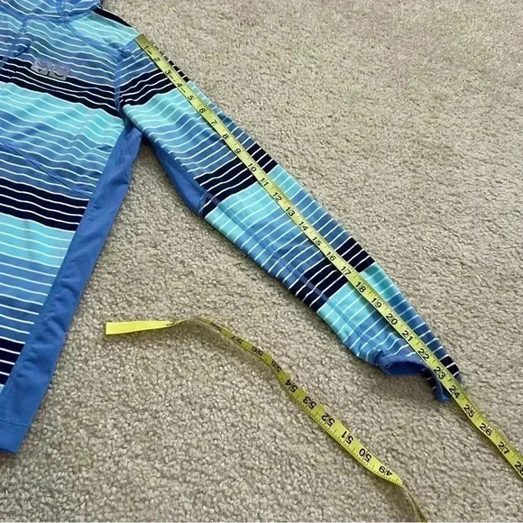 Coolibar Andros Fishing Hoodie Kids Size XL SPF 50+ Outdoor Active Striped. - Picture 5 of 15